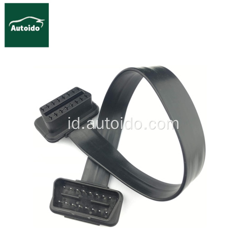 OBDII 16pin Extension Cable 30 cm jantan ke wanita